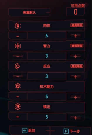 赛博朋克2077技能加点指南 技能分配点数推荐