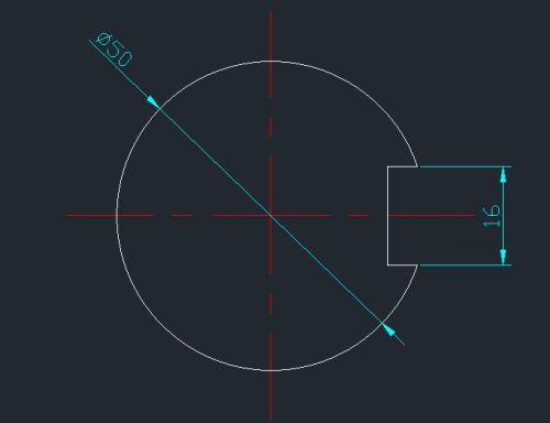 CAD2018怎么绘制轴键槽 CAD2018绘制轴键槽的方法介绍