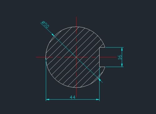 CAD2018怎么绘制轴键槽 CAD2018绘制轴键槽的方法介绍