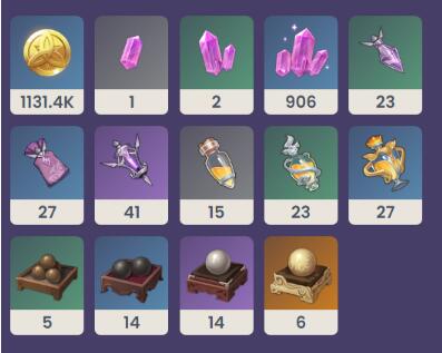 原神息灾升级材料是什么 原神息灾升级材料一览