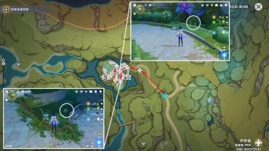 原神帕蒂沙兰怎么收集快 原神3.6帕蒂沙兰收集路线一览