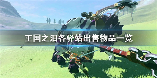 塞尔达传说王国之泪出售哪些物品 塞尔达传说王国之泪各驿站出售物品一览