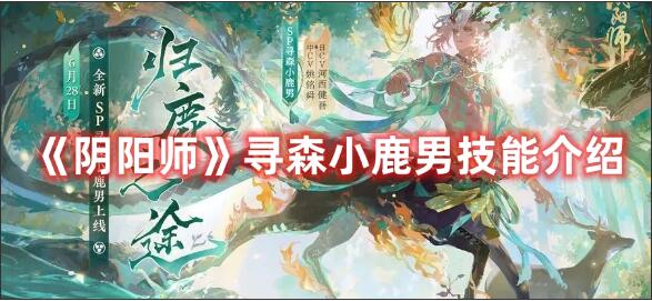 阴阳师寻森小鹿男技能是什么 阴阳师寻森小鹿男技能介绍